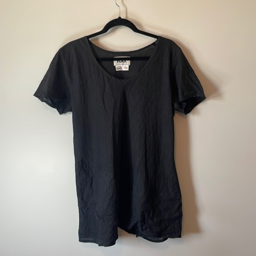 Flax Black Women's Blouse